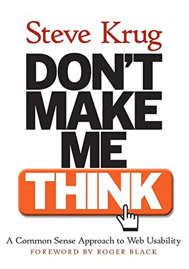Buch 'Don't make me think' bei Amazon